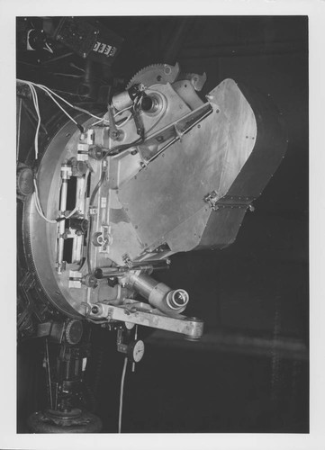 Newtonian spectrograph mounted on the 100-inch telescope, Mount Wilson Observatory