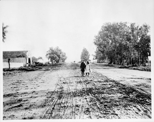 Sunset Blvd., East from Beachwood Ave. near Gower St