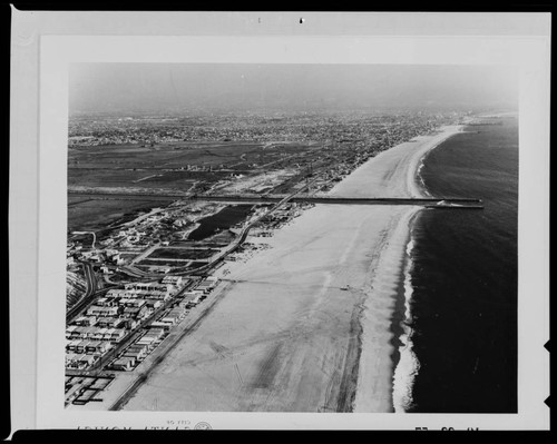 Aerial view of Playa del Rey