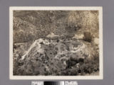 Aerial view of Rindge Castle, Malibu