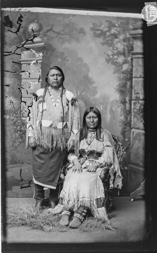 Ouray and wife Chepta, later very brave and prominent