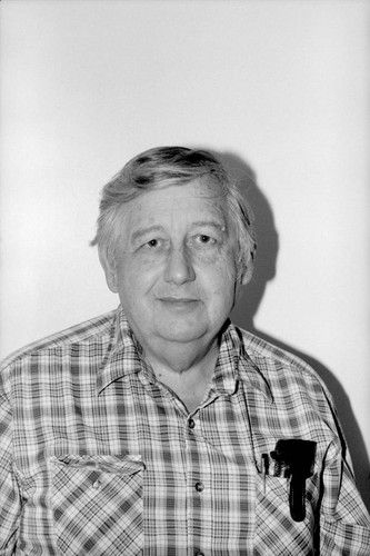 Portrait photograph of Ed Snoddy