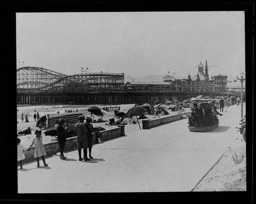 Looff Pleasure Pier, south side of pier