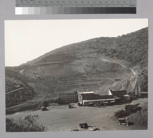 Construction on the new Hollywood Bowl