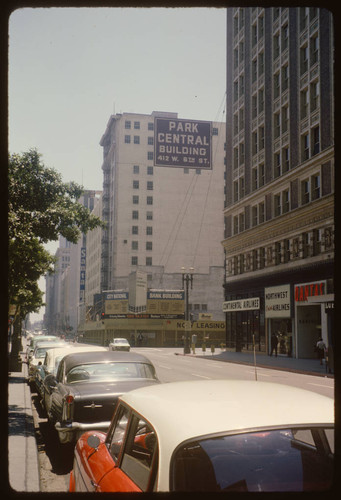 6th and Olive Streets intersection