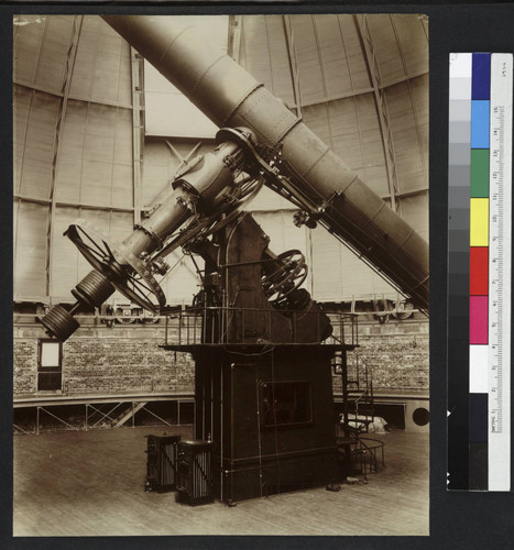 Controlling mechanisms of the 40-inch refracting telescope at Yerkes Observatory