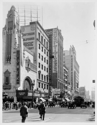 Broadway South from 8th St., 1928