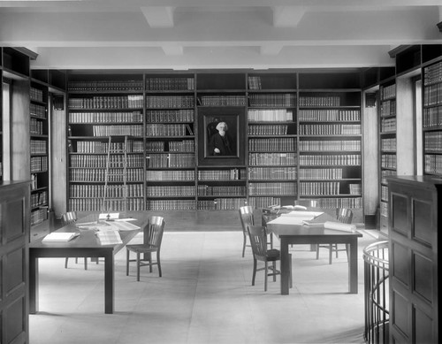 Interior of the Library at Mount Wilson Observatory's Pasadena office building