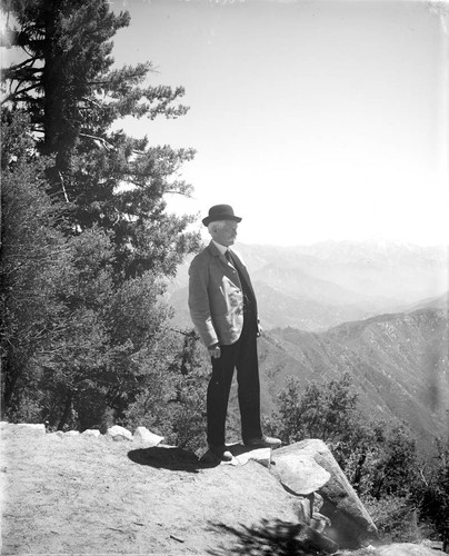 Robert Simpson Woodward on Mount Wilson