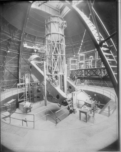 The 100-inch telescope, Mount Wilson Observatory