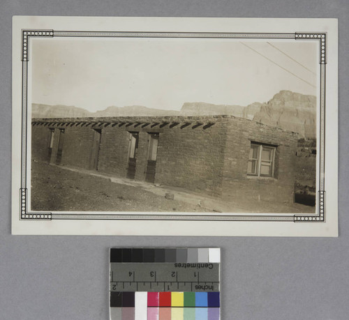 Adobe building near Buck Lowry's Trading Post, in Marble Canyon, Arizona