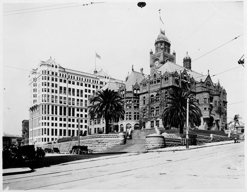 County Court House & Hall of Records erected 1888