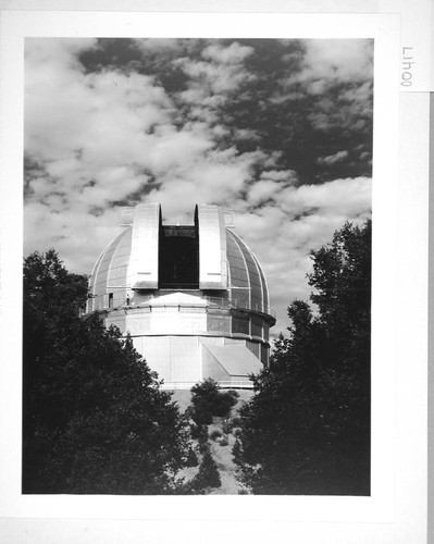 The 100-inch telescope dome, Mount Wilson Observatory