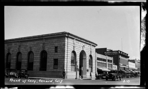 Bank of Levy, Oxnard, Calif