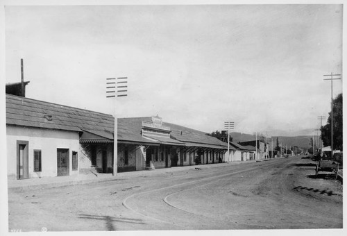 North Broadway (Buena Vista) N. from Sunset Blvd., about 1885