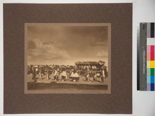 Cochiti Basket Dance. Middle of dance