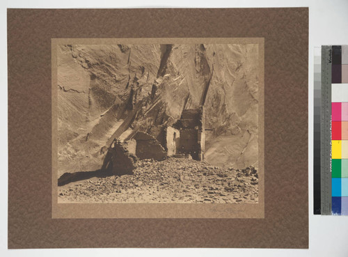 Antelope Ruin in the Canyon de Chelly, Northeast Arizona