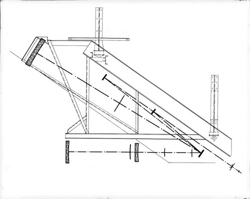 Diagram of a telescope for Walter Adams