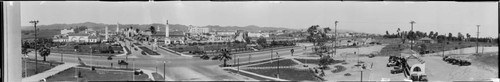 Wilshire and Westwood, Westwood Village, Westwood, Los Angeles. April 12, 1933