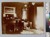 Dining room Pasadena--Dr. Channing in window