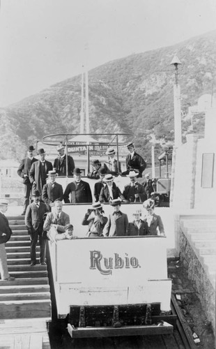 Henry E. Huntington at Mt. Lowe