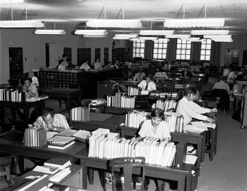 Ahmanson Reading Room, July 15, 1971