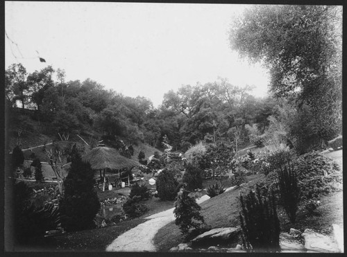 Japanese garden, circa 1913