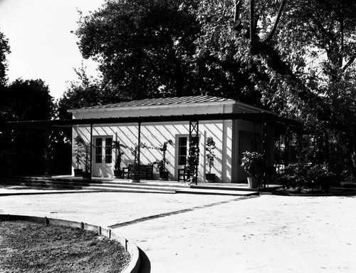 Entrance pavilion, November 1950