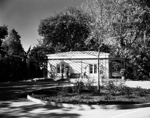 Entrance pavilion, November 1950