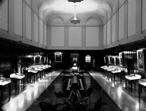 Library exhibition hall, 1967