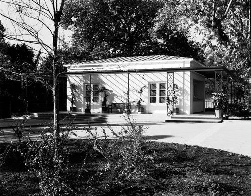 Entrance pavilion, November 1950