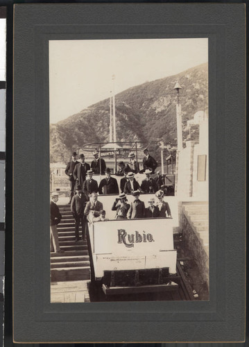 Henry E. Huntington at Mt. Lowe