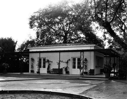 Entrance pavilion, November 1950