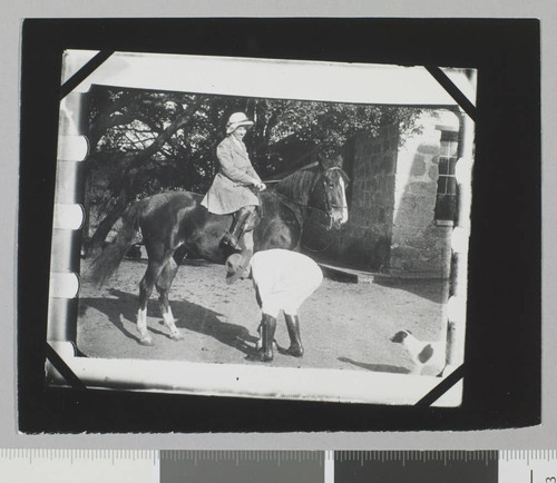 Charmian London and Jack London