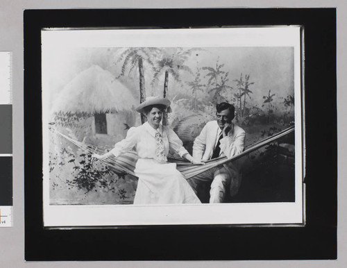 Portrait of Charmian and Jack London, Honolulu