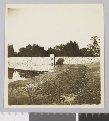 Jack London Ranch, dam and lake