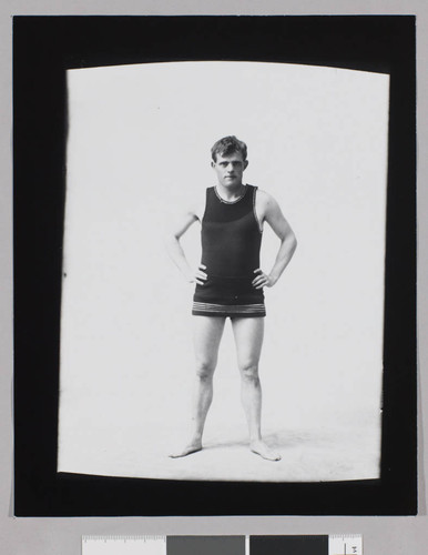 Jack London in bathing suit