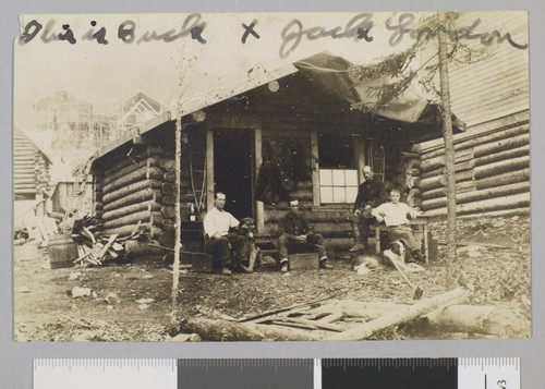 "Buck" of The Call of the Wild. Owned by the Bond Brothers. Dawson, N.W.T