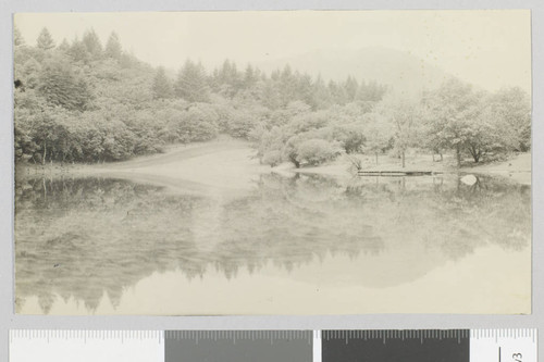 Jack London Ranch, lake and meadow