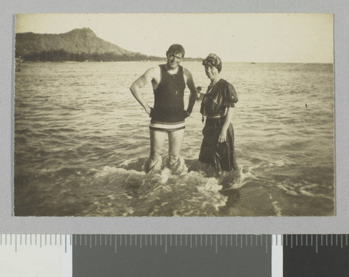 Charmian London and Jack London