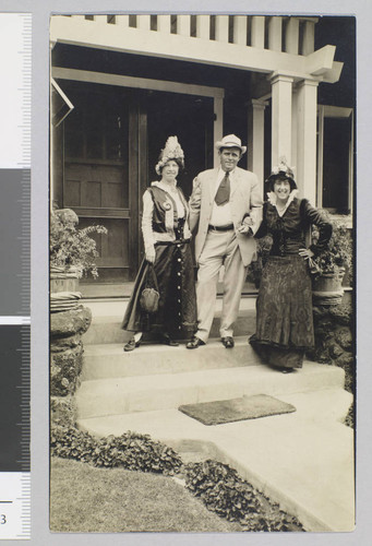 Charmian London, Jack London, and Beth Wiley Baxter