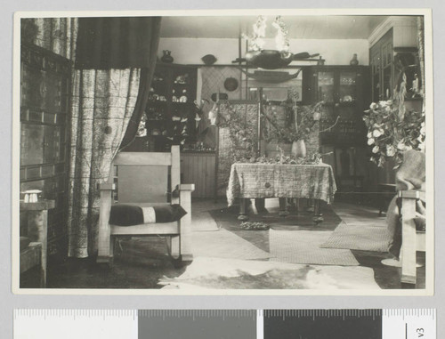 Jack London Ranch cottage dining room