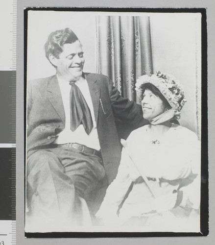 Charmian London and Jack London