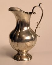 Silver pitcher