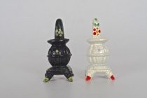 Potbelly stove salt & pepper shakers