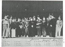 Max Baer autographed group portrait