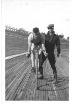 Clyde Arbuckle at velodrome