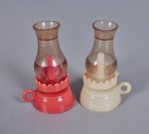 Oil lamps salt & pepper shakers