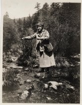 Mrs. W. W. Richards fishing