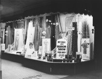 Norris' Silk House Window Displays